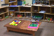 image of manipulatives center