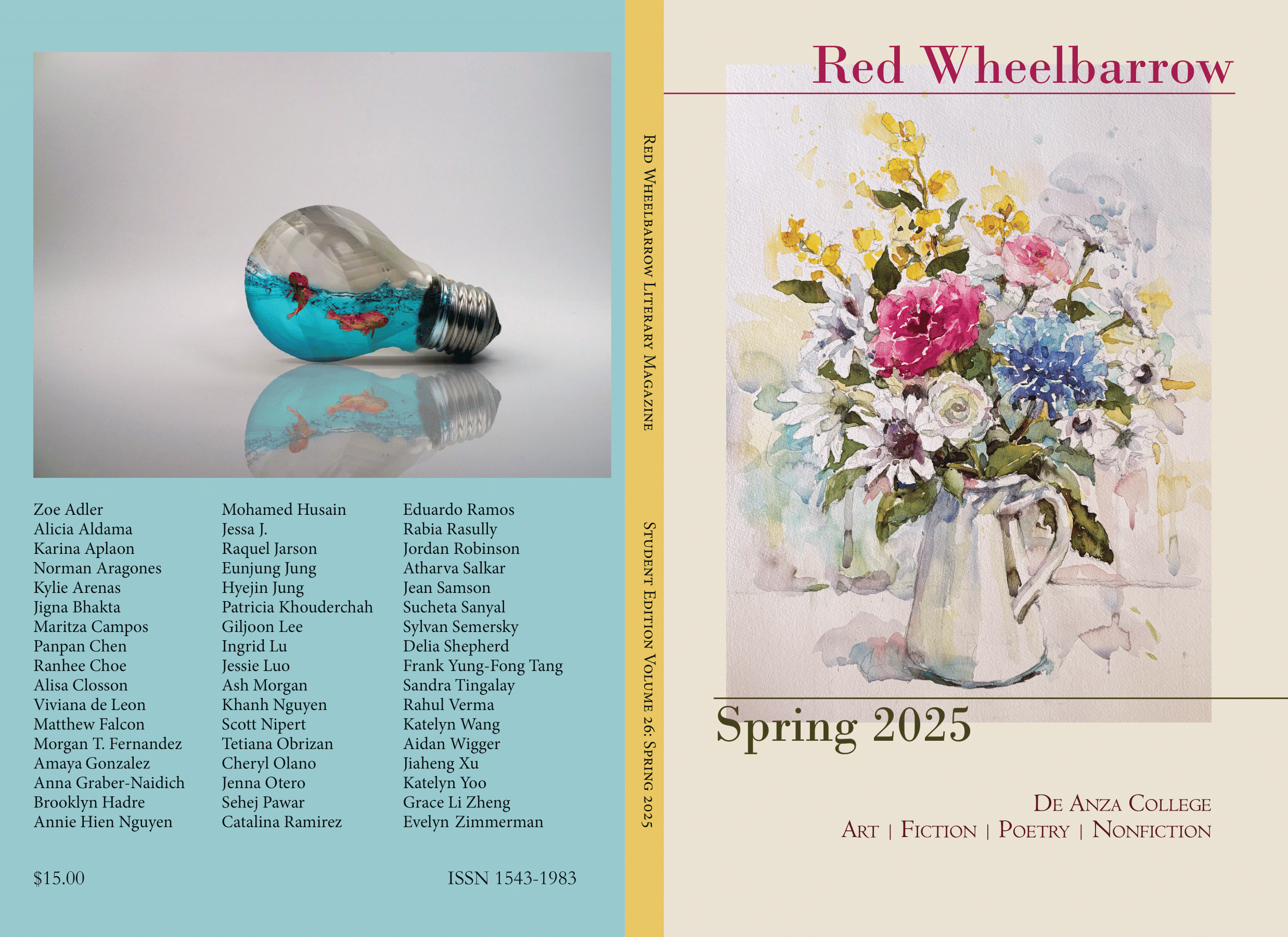 2025 Red Wheelbarrow Cover