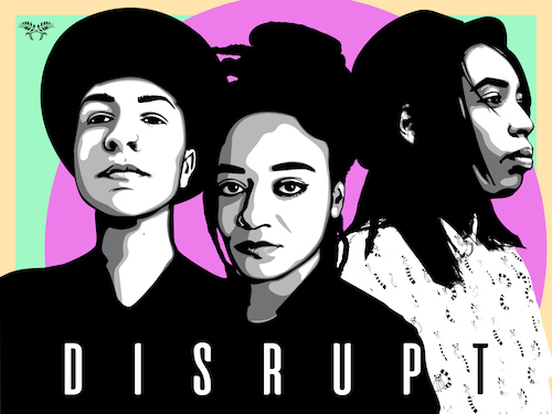 Disrupt artwork