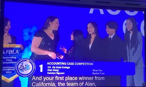 FBLA Accounting Team First Place