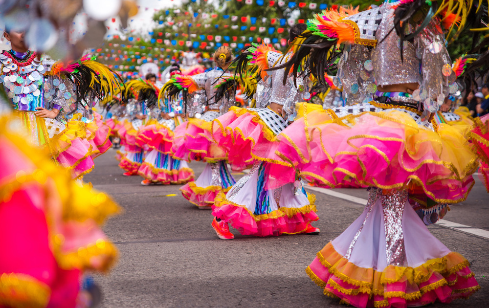 colorful dancers